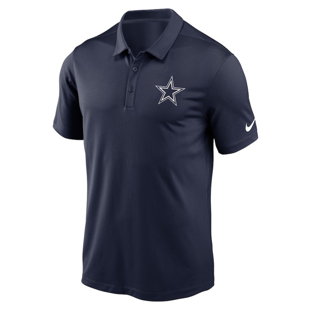 Dallas Cowboys DRI-FIT blue polo shirt